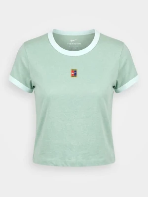 T-shirt z nadrukiem Nike jasnozielony