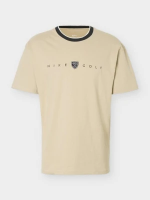 T-shirt z nadrukiem Nike khaki
