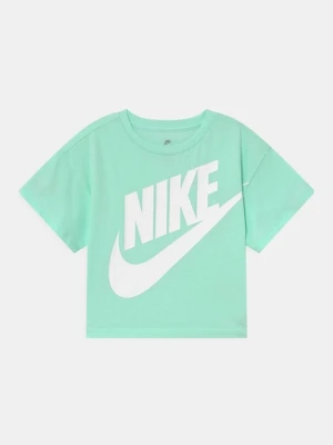 T-shirt z nadrukiem Nike miętowy