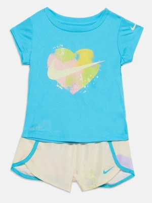 T-shirt z nadrukiem Nike mleczny