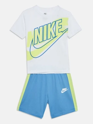 T-shirt z nadrukiem Nike niebieski