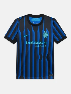 T-shirt z nadrukiem Nike niebieski