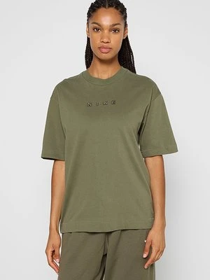 T-shirt basic Nike oliwkowy