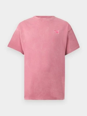 T-shirt z nadrukiem Nike różowy