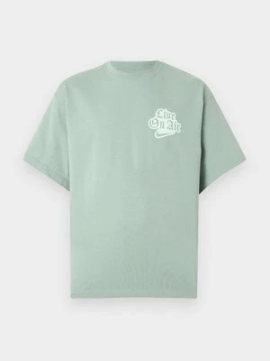 T-shirt z nadrukiem Nike miętowy