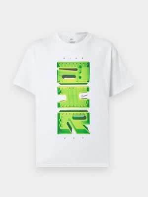 T-shirt z nadrukiem Nike biały