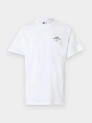 T-shirt z nadrukiem Nike biały