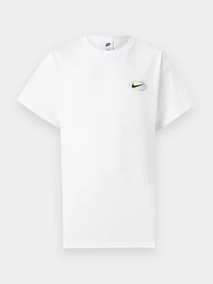 T-shirt z nadrukiem Nike biały