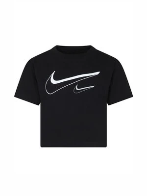 T-shirt z nadrukiem Nike czarny