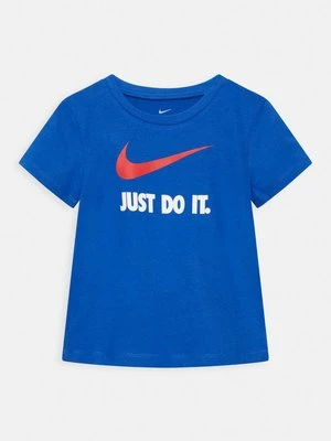 T-shirt z nadrukiem Nike błękit królewski