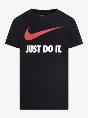 T-shirt z nadrukiem Nike czarny