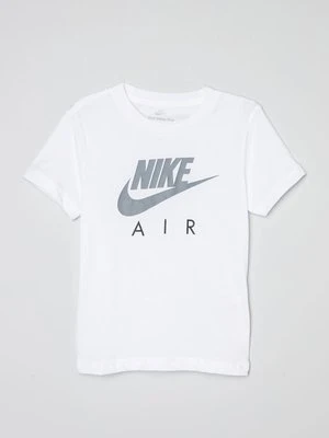 T-shirt z nadrukiem Nike biały