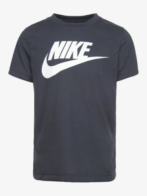 T-shirt z nadrukiem Nike szary