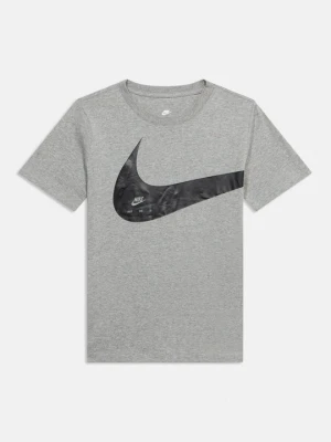 T-shirt z nadrukiem Nike szary
