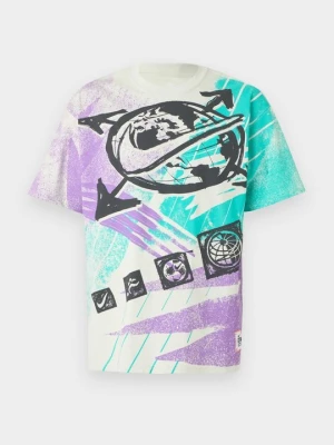 T-shirt z nadrukiem Nike szary