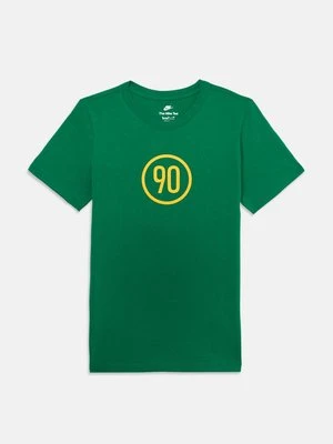 T-shirt z nadrukiem Nike zielony