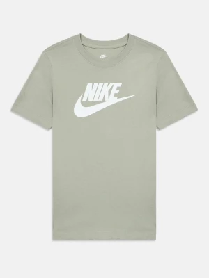 T-shirt z nadrukiem Nike zielony