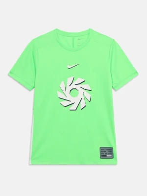 T-shirt z nadrukiem Nike zielony
