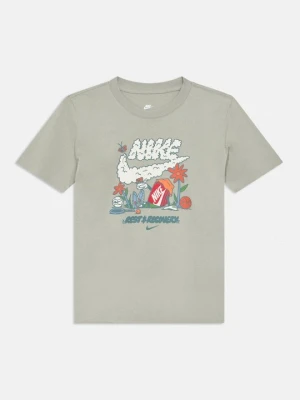 T-shirt z nadrukiem Nike zielony