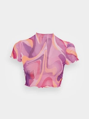 T-shirt z nadrukiem Nly by Nelly