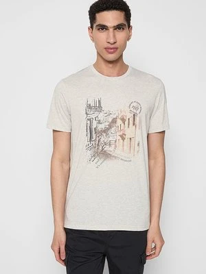 T-shirt z nadrukiem NO EXCESS
