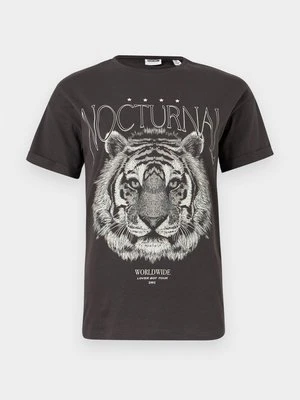 T-shirt z nadrukiem Noisy May czarny