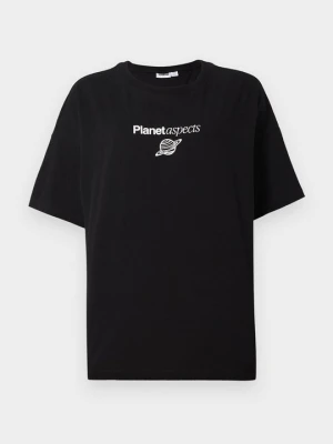 T-shirt z nadrukiem Noisy May czarny