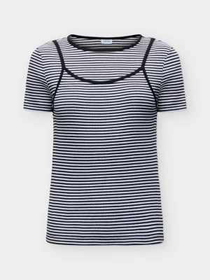 T-shirt z nadrukiem Noisy May czarny