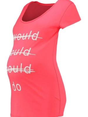T-shirt z nadrukiem Noppies różowy