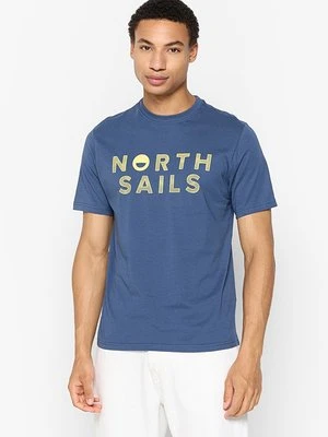 T-shirt z nadrukiem North Sails