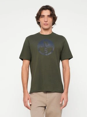 T-shirt z nadrukiem North Sails