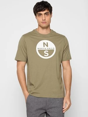 T-shirt z nadrukiem North Sails