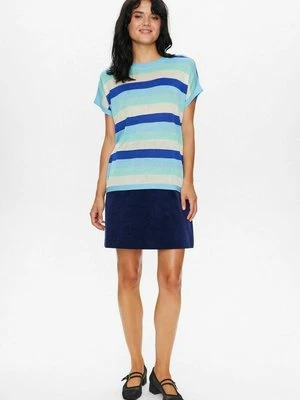 T-shirt z nadrukiem Numph