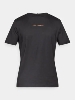 T-shirt z nadrukiem Oakley czarny