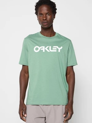T-shirt z nadrukiem Oakley jasnozielony
