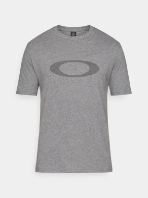 T-shirt z nadrukiem Oakley szary