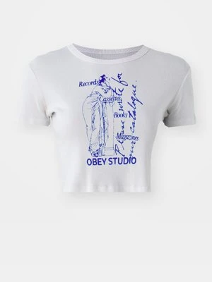 T-shirt z nadrukiem Obey Clothing