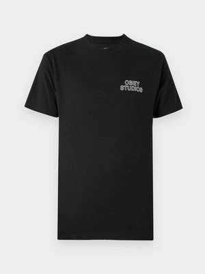 T-shirt z nadrukiem Obey Clothing