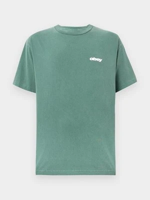 T-shirt z nadrukiem Obey Clothing