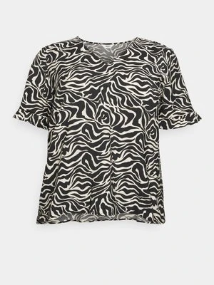 T-shirt z nadrukiem Object Curve