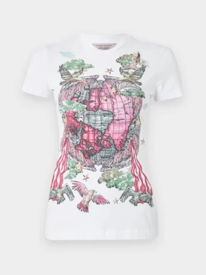 T-shirt z nadrukiem Off White