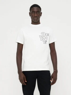 T-shirt z nadrukiem Off White