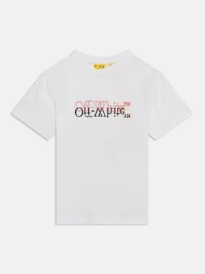 T-shirt z nadrukiem Off White