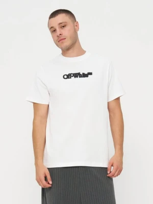 T-shirt z nadrukiem Off White