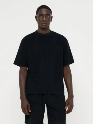T-shirt z nadrukiem Off White czarny
