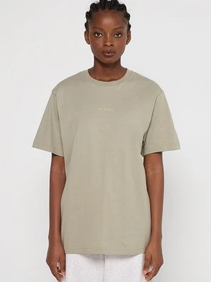 T-shirt z nadrukiem Oh April khaki
