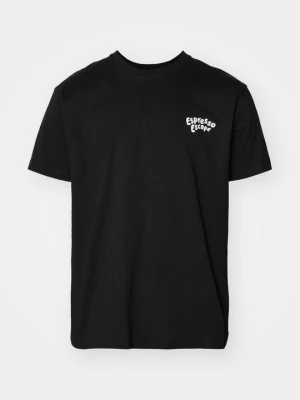 T-shirt z nadrukiem On Vacation czarny