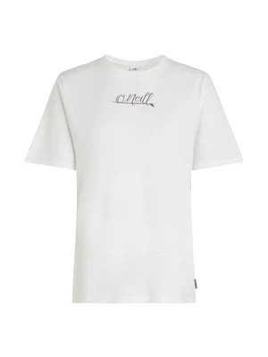 T-shirt z nadrukiem O'Neill biały