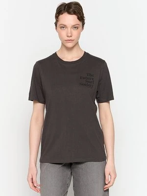 T-shirt z nadrukiem O'Neill ciemnoszary