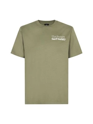 T-shirt z nadrukiem O'Neill zielony